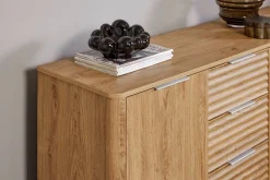 Jahnke Sideboard »WAVE SB 170« 1 Stk. tlg. Sideboard, 3 Schubladen + 3 Türen, Wellendesign, Breite 169,5 cm