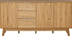 Jahnke Sideboard »WAVE SB 170« 1 Stk. tlg. Sideboard, 3 Schubladen + 3 Türen, Wellendesign, Breite 169,5 cm