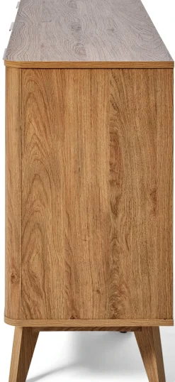 Jahnke Sideboard »WAVE SB 150« 1 Stk. tlg. Sideboard, Retro-Stil, Front in Wellendesign, Breite ca. 150 cm