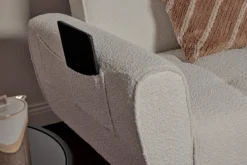 Jahnke 3-Sitzer »CHILLAX DREAM« mit Schlaffunktion, Seitentasche, Breite 213 cm