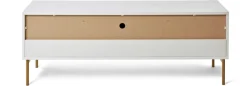 Jahnke TV-Board »CARVE TV 140« 1 Stk. tlg. Edle Gold-Applikationen, Fronten in Wellendesign, 140 cm
