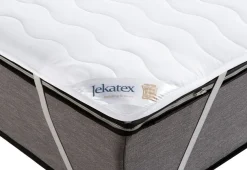 Jekatex Matratzenauflage »Denver Matratzenauflage mit praktischen Eckgummis, verschiedene Größen« sorgt für einen erholsamen Schlaf und für anspruchsvolle Hygiene!