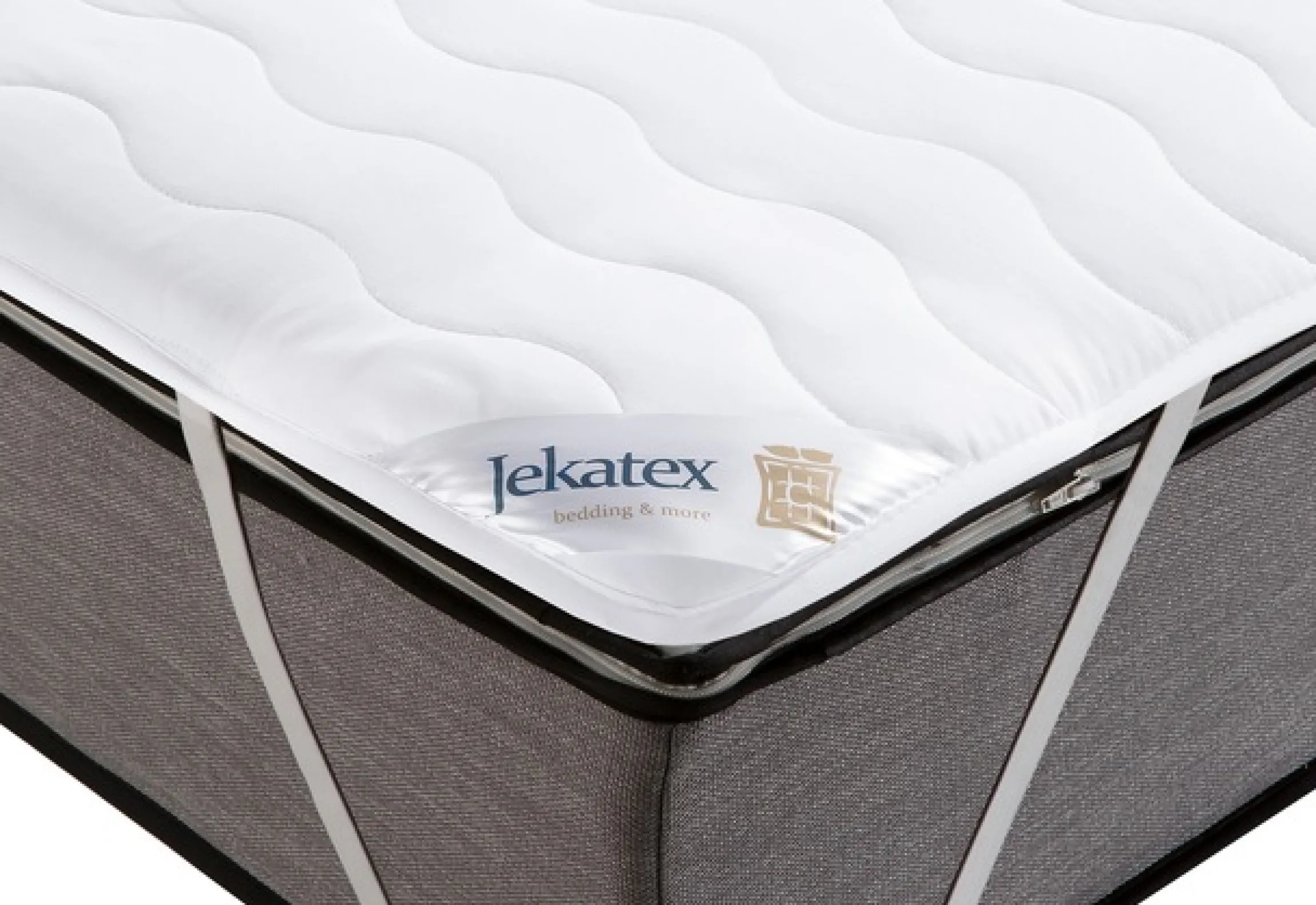 Jekatex Matratzenauflage »Denver Matratzenauflage mit praktischen Eckgummis, verschiedene Größen« sorgt für einen erholsamen Schlaf und für anspruchsvolle Hygiene!