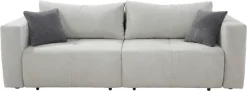 Jockenhöfer Gruppe Big-Sofa »Relax, B: 243 cm, Liegefl. 145x197 cm« mit Schlaffunktion, Bettkasten & Zierkissen, Sitzelemente ausziehbar