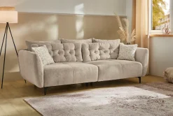 Jockenhöfer Gruppe Big-Sofa »Spa, B: 251 cm« im Retrolook mit 7 Kissen