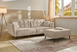 Jockenhöfer Gruppe Big-Sofa »Spa, B: 251 cm« im Retrolook mit 7 Kissen