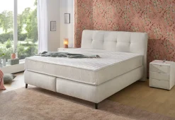Jockenhöfer Gruppe Boxspringbett »King-Size in der Breite 180cm« Extradicke XXL-7-Zonen-TTFK-Matratze (25cm hoch)