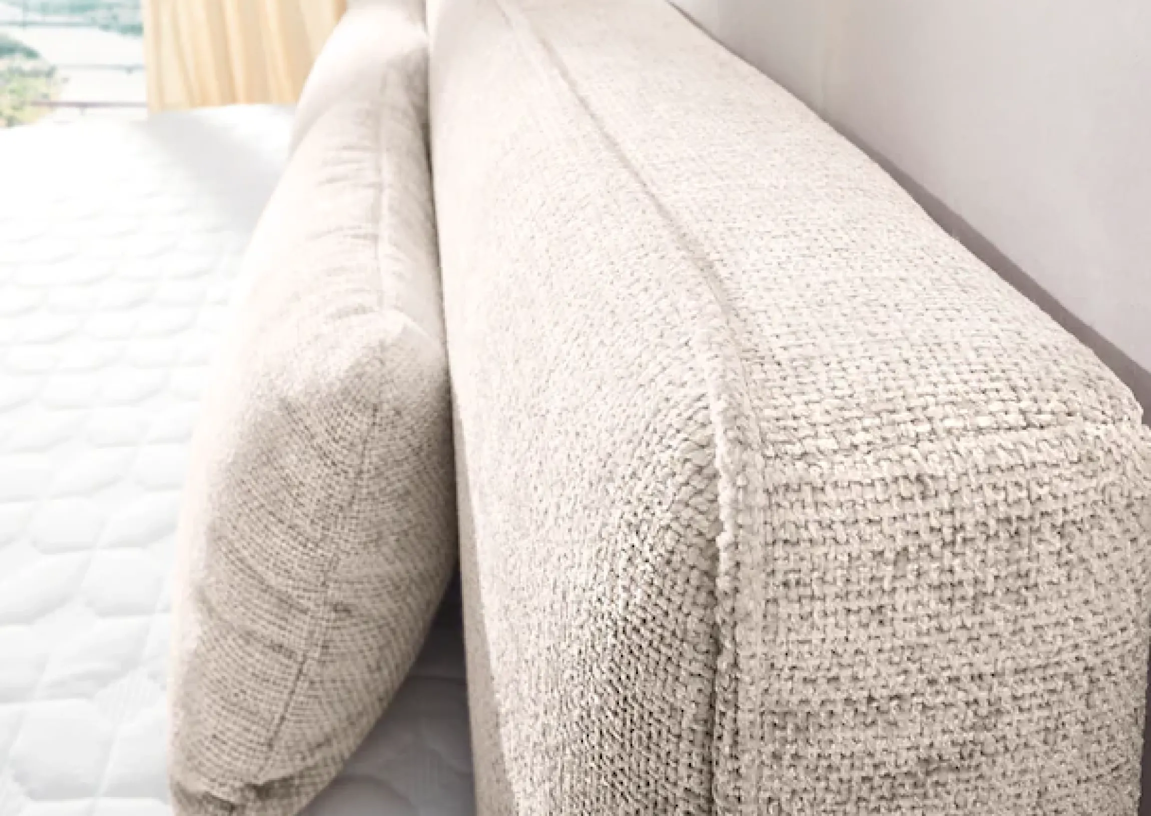 Jockenhöfer Gruppe Boxspringbett »Valentina in der Breite 180cm, beige, extra dickes Kopfteil mit Keder« 7-Zonen-TTFK-Matratzen, Visco-Topper, verschiedene Härtegrade wählbar