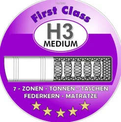 Jockenhöfer Gruppe Boxspringbett »Beatrice erhältlich in 140 & 180cm Breite« 7-Zonen-TTFK-Matratzen und KS-Topper, verschiedene Härtegrade