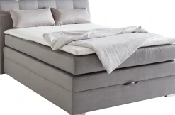 Jockenhöfer Gruppe Boxspringbett »Amelie« mit Bettkasten und Topper, erhältlich in 120 & 140cm Breite