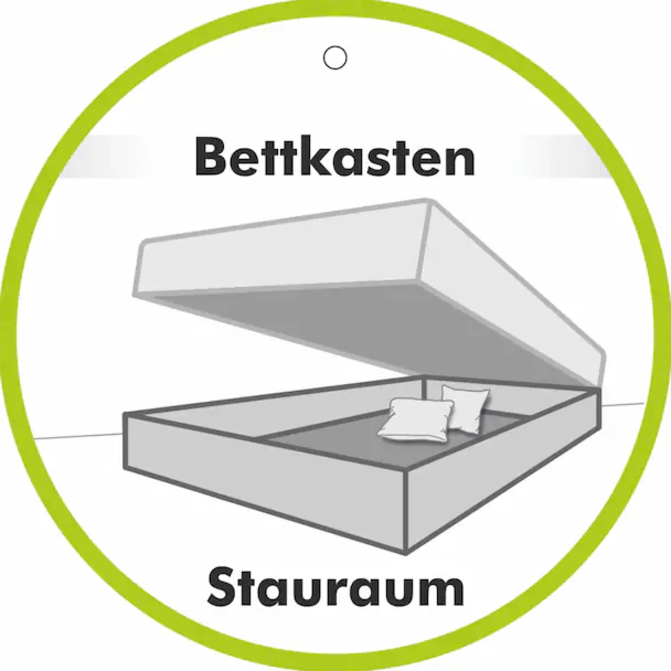 Jockenhöfer Gruppe Boxspringbett »Kati erhältlich in der Größe 180x200cm« mit Topper, Bettkasten und höhenvariablen Kopfteil (96 cm - 108 cm)