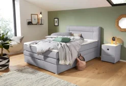 Jockenhöfer Gruppe Boxspringbett »Carmen« mit Bettkasten und Topper, erhältlich in120 & 140cm Breite