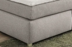 Jockenhöfer Gruppe Boxspringbett »CARLA, wahlweise mit Bettkasten, Inkl. Topper & 4 Kissen« wahlweise mit Chenille oder Webstoff bezogen, 160x200cm oder 180x200