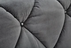 Jockenhöfer Gruppe Boxspringbett »Bella erhältlich in 140 & 180cm Breite« mit Kaltschaum-Topper und Rauchglas-Steinen