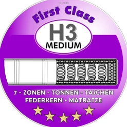 Jockenhöfer Gruppe Boxspringbett »FAMILY, Familienbett mit Taschenfederkernmatratze H3« mit Kaltschaum-Topper, hochwertiger Microfaser-Bezug, 240x200 cm