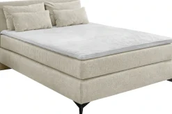 Jockenhöfer Gruppe Boxspringbett »Paulina, inkl. Topper und Kissen, Härtegrade wählbar« 140x200 cm oder 180x200cm