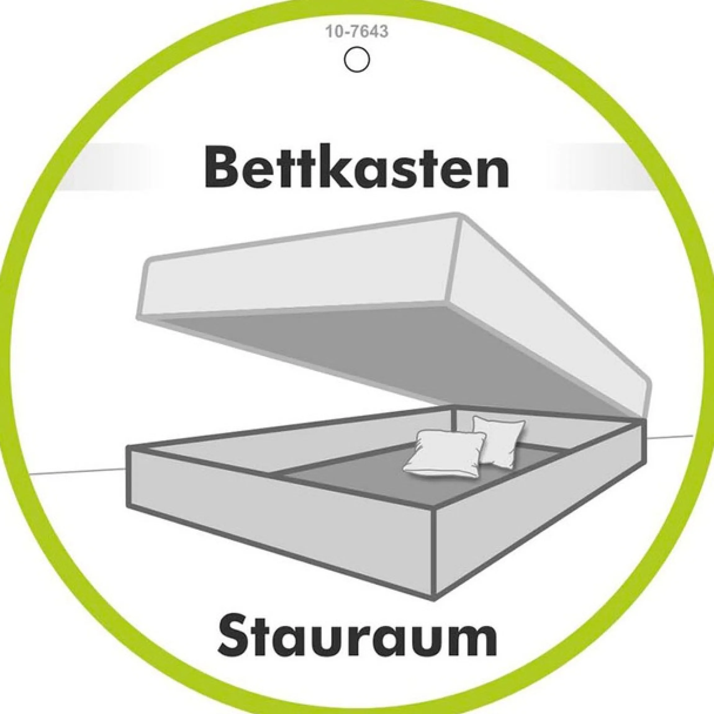 Jockenhöfer Gruppe Boxspringbett »AMY mit Bettkasten, inkl. Taschenfederkernmatratze Härtegrad H3-H4« mit 6 cm Kaltschaum-Topper, Chenille-Bezug, 180x200 und 200x200 cm