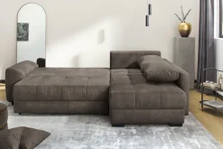 Jockenhöfer Gruppe Ecksofa »Amalfi, L-Form, B: 270 cm, Liegefl. 146x224 cm, Dauerschlafsofa« Tonnentaschen-Federkern, Topper, Bettkasten & Kissen