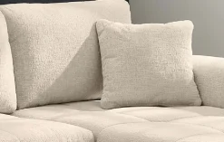 Jockenhöfer Gruppe Ecksofa »Beverly L-Form, B: 251 cm« mit Schlaffunktion, Bettkasten & Zierkissen