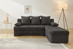 Jockenhöfer Gruppe Ecksofa »L-Form, B: 191 cm,« Platzsparendes Schlafsofa & Eckcouch mit Bettkasten & Schlaffunktion