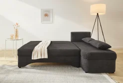 Jockenhöfer Gruppe Ecksofa »L-Form, B: 191 cm,« Platzsparendes Schlafsofa & Eckcouch mit Bettkasten & Schlaffunktion
