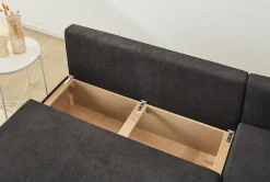 Jockenhöfer Gruppe Ecksofa »L-Form, B: 191 cm,« Platzsparendes Schlafsofa & Eckcouch mit Bettkasten & Schlaffunktion