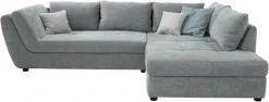 Jockenhöfer Gruppe Ecksofa »Rascasse L-Form, B: 322 cm« mit Zierkissen, XXL-Sofa
