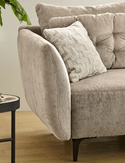 Jockenhöfer Gruppe Ecksofa »Salo L-Form, B: 251 cm« im Retrolook mit Wellenfederung, mit Zierkissen