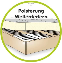 Jockenhöfer Gruppe Ecksofa »Udine L-Form, B: 263 cm« mit Schlaffunktion, Bettkasten, Kopfteilverstellung & Zierkissen