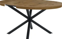 Jockenhöfer Gruppe Essgruppe »Olbia/Madison Sitzgruppe (Set, 5-tlg., 1 Ausziehtisch und 4 Stühle)« 5 tlg. Tisch mit Butterflyauszug, 120-160 cm, Wildeiche