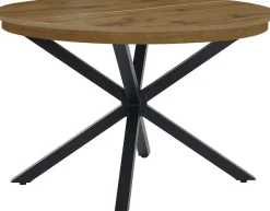 Jockenhöfer Gruppe Essgruppe »Olbia/Düren, Sitzgruppe (Set, 5-tlg., 1 Ausziehtisch und 4 Stühle)« 5 tlg. Tisch mit Butterflyauszug, 120-160 cm, Wildeiche