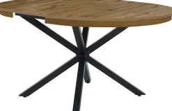 Jockenhöfer Gruppe Essgruppe »Olbia/Düren, Sitzgruppe (Set, 5-tlg., 1 Ausziehtisch und 4 Stühle)« 5 tlg. Tisch mit Butterflyauszug, 120-160 cm, Wildeiche