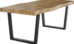 Jockenhöfer Gruppe Esstisch »Don« in Baumkantenoptik, 200x100 cm, Plattenstärke 8 cm