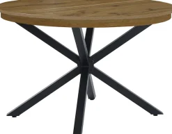 Jockenhöfer Gruppe Esstisch »Olbia« rund, ausziehbar (120-160cm), platzsparend, Metalluntergestell