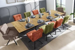 Jockenhöfer Gruppe Esstisch »Tyson, 3-fach ausziehbar« Extrabreit (200-320x100cm), Synchronauszug, melaminbeschichtet
