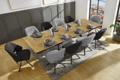 Jockenhöfer Gruppe Esstisch »Tyson, 3-fach ausziehbar« Extrabreit (200-320x100cm), Synchronauszug, melaminbeschichtet