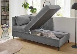 Jockenhöfer Gruppe Recamiere »Marlin, B: 207 cm, Liegefl. 91x201 cm« Studioliege mit verstellbarem Kopf- und Fußteil, Bettkasten