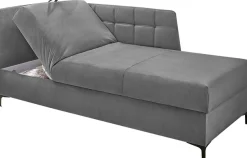 Jockenhöfer Gruppe Recamiere »Marlin, B: 207 cm, Liegefl. 91x201 cm« Studioliege mit verstellbarem Kopf- und Fußteil, Bettkasten