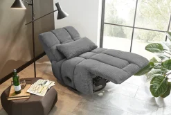 Jockenhöfer Gruppe Relaxsessel »Doncaster, B: 84 cm, Sitzhöhe: 50 cm« mit Dreh-, Schauckel-, Relax- & Wippfunktion, weicher Cordstoff