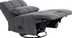 Jockenhöfer Gruppe Relaxsessel »Doncaster, B: 84 cm, Sitzhöhe: 50 cm« mit Dreh-, Schauckel-, Relax- & Wippfunktion, weicher Cordstoff