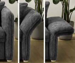 Jockenhöfer Gruppe Schlafsofa »Leon, B: 147 - 187 cm, Liegefl. 120 - 160x200 cm, Breite wählbar« mit Schlaffunktion & Zierkissen, in 3 Breiten
