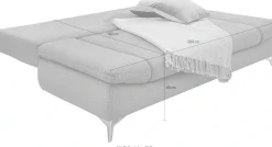 Jockenhöfer Gruppe Schlafsofa »Mats, B: 200 cm, Liegefl. 160x200 cm« mit Schlaffunktion, Bettkasten & Armteilverstellung