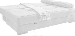 Jockenhöfer Gruppe Schlafsofa »Calli, B: 205 cm, Liegefl. 160x200 cm, Dauerschläfer« mit Schlaffunktion & Bettkasten, Tonnentaschenfederkern