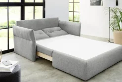 Jockenhöfer Gruppe Schlafsofa »Tim, B: 158 cm, Liegefl. 130x200 cm« mit Schlaffunktion, Bettkasten & Rückenkissen