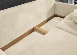 Jockenhöfer Gruppe Schlafsofa »Bjoern, B: 217 cm, Liegefl. 140x191 cm« mit Schlaffunktion, Bettkasten & Zierkissen