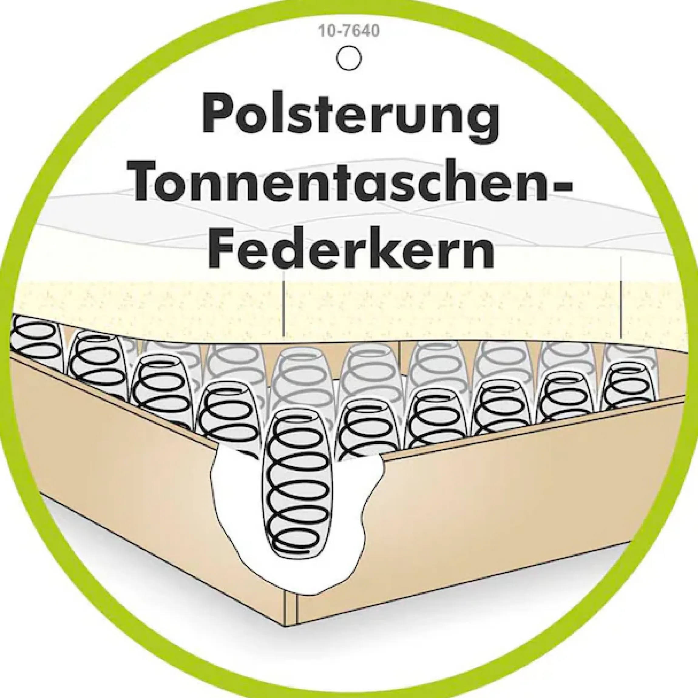 Jockenhöfer Gruppe Schlafsofa »Maestro, B: 203 cm, Liegefl. 161x200 cm, Dauerschläfer« mit Schlaffunktion & Bettkasten, Tonnentaschenfederkern