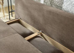 Jockenhöfer Gruppe Schlafsofa »Maestro, B: 203 cm, Liegefl. 161x200 cm, Dauerschläfer« mit Schlaffunktion & Bettkasten, Tonnentaschenfederkern