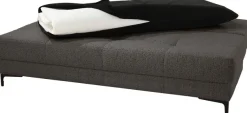 Jockenhöfer Gruppe Schlafsofa »Felix, B: 205 cm, Liegefl. 155x201 cm, Dauerschlafsofa, inkl. Topper« inklusive Schlaffunktion und Bettkasten, Federkernpolsterung