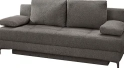 Jockenhöfer Gruppe Schlafsofa »Felix, B: 205 cm, Liegefl. 155x201 cm, Dauerschlafsofa, inkl. Topper« inklusive Schlaffunktion und Bettkasten, Federkernpolsterung
