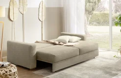 Jockenhöfer Gruppe Schlafsofa »Micha, B: 237 cm, Liegefl. 155x197 cm« mit Schlaffunktion, Bettkasten & Zierkissen